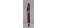 Lacewood cigar pen titane chrome finish